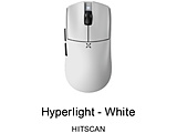 HITSCAN Hyperlight Wireless Gaming Mouse White Hyperlight Wireless