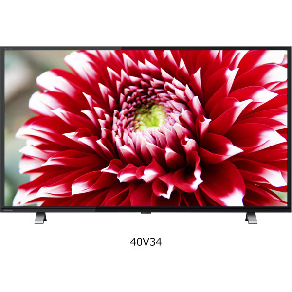 液晶テレビ REGZA(レグザ) 40V34 ［40V型 /フルハイビジョン /YouTube