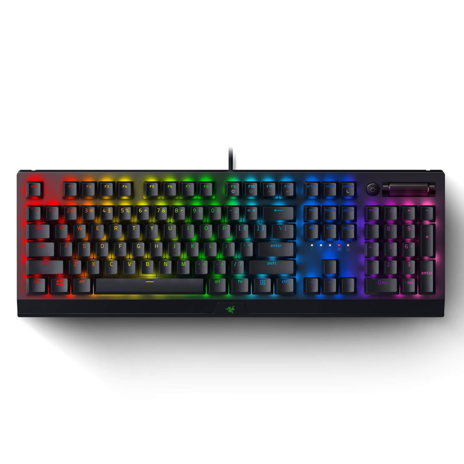 ゲーミングキーボード BlackWidow V3 Yellow Switch(英語配列) RZ03