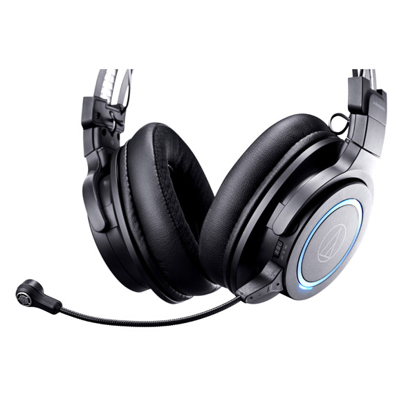 ATH-G1WL ゲーミングヘッドセット ブラック [ワイヤレス（USB） /両耳
