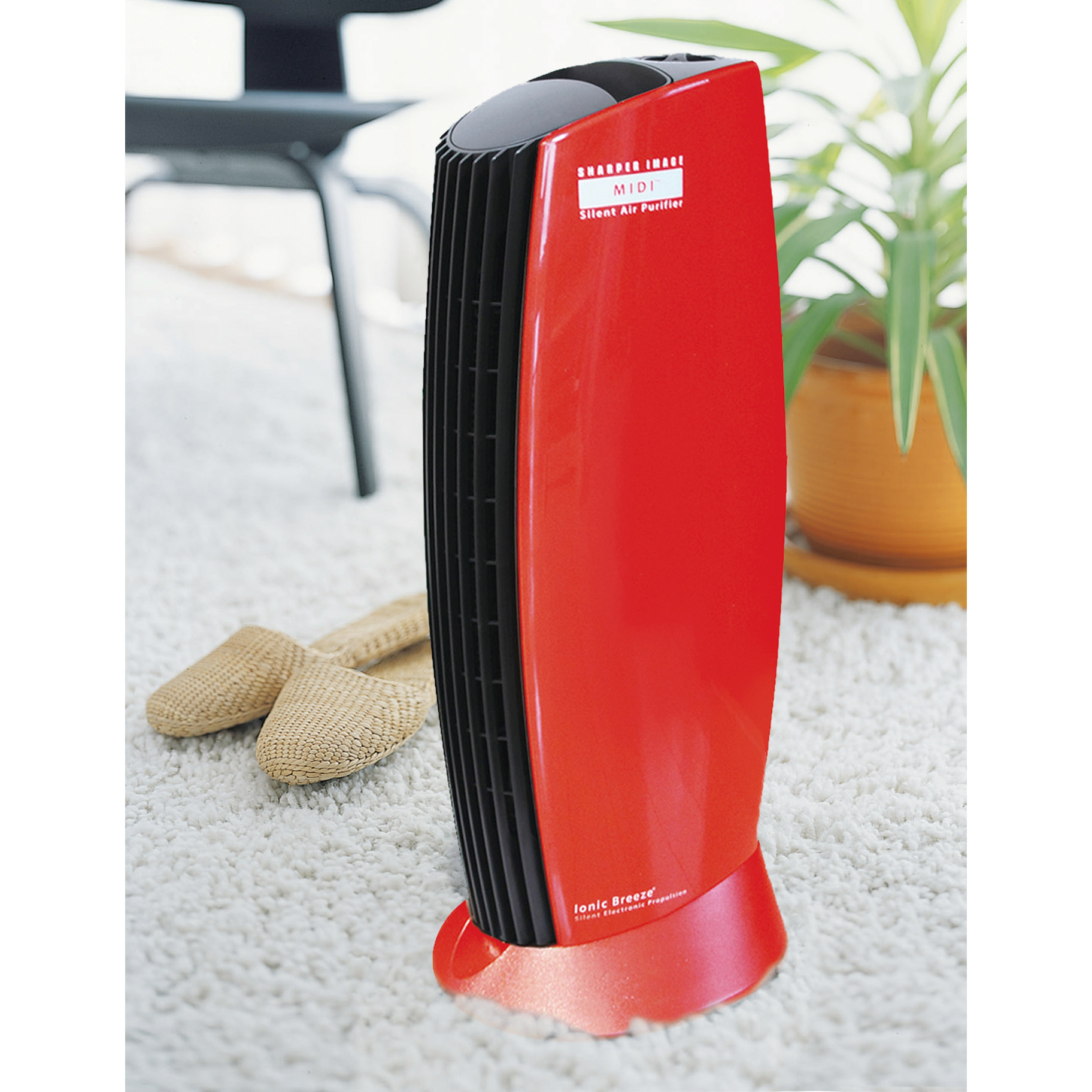 空気清浄機 MIDI IonicBreeze(イオニックブリーズ) ブリリアントレッド