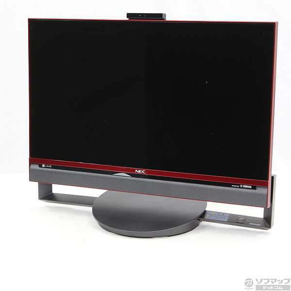 中古】LAVIE Desk All-in-one PC-DA770BAR-KS クランベリーレッド
