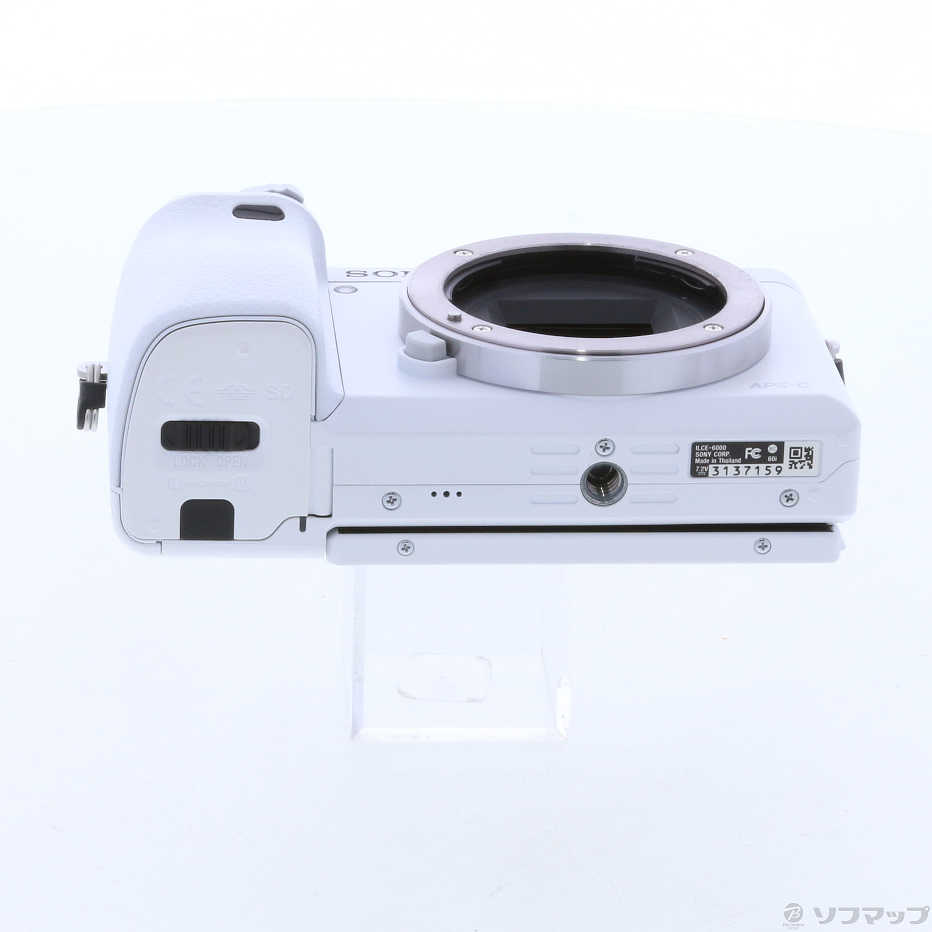 中古】SONY α6000 ILCE-6000 ボディ ホワイト [2133028433319