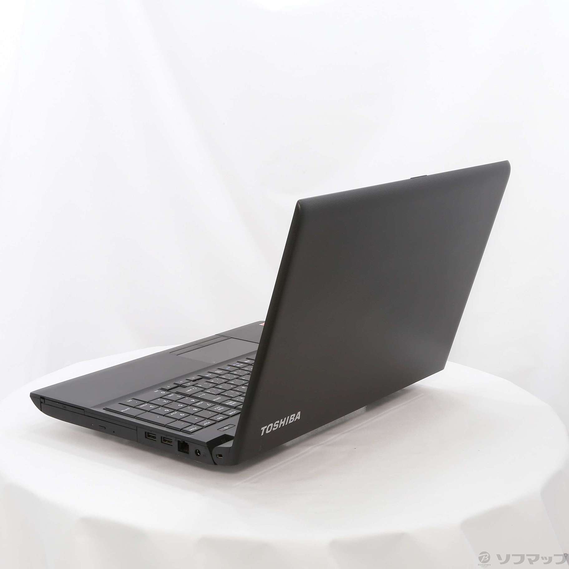 TOSHIBA ノートPC ブラック 美品】東芝 本物 office ノートパソコン 黒