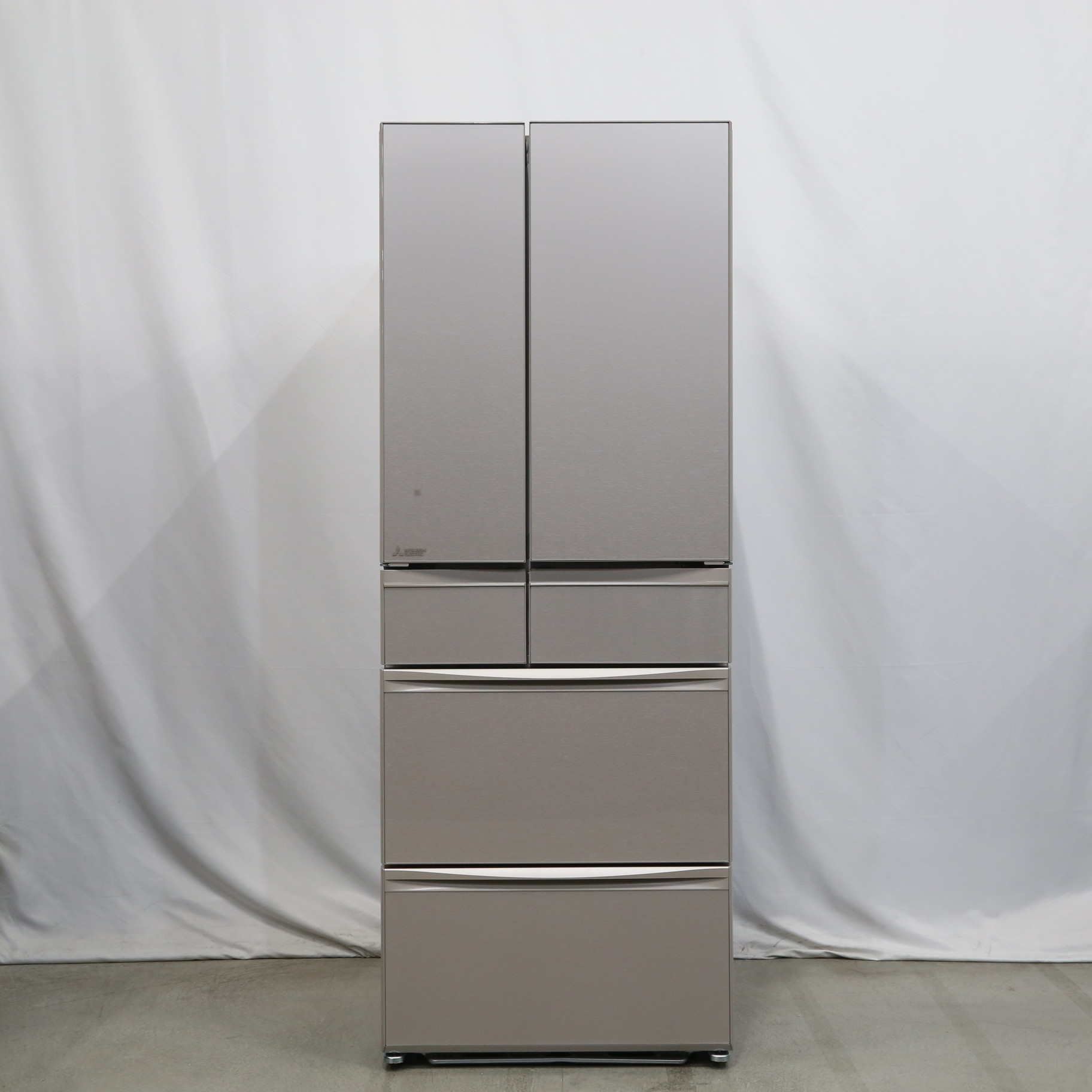 中古】〔展示品〕 冷蔵庫 置けるスマート大容量?MXシリーズ グレイン