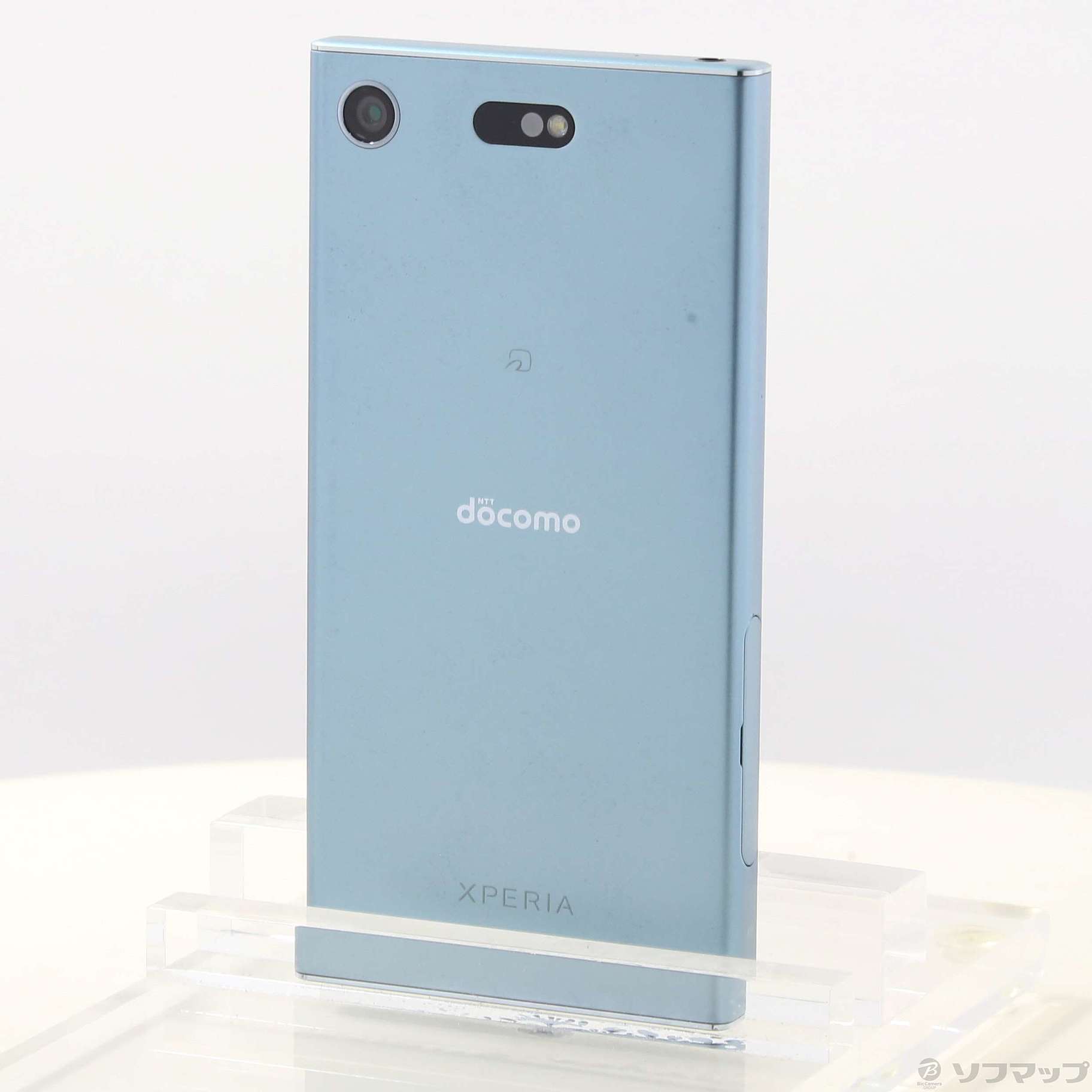 中古】Xperia XZ1 Compact 32GB ホライゾンブルー SO-02K docomoロック