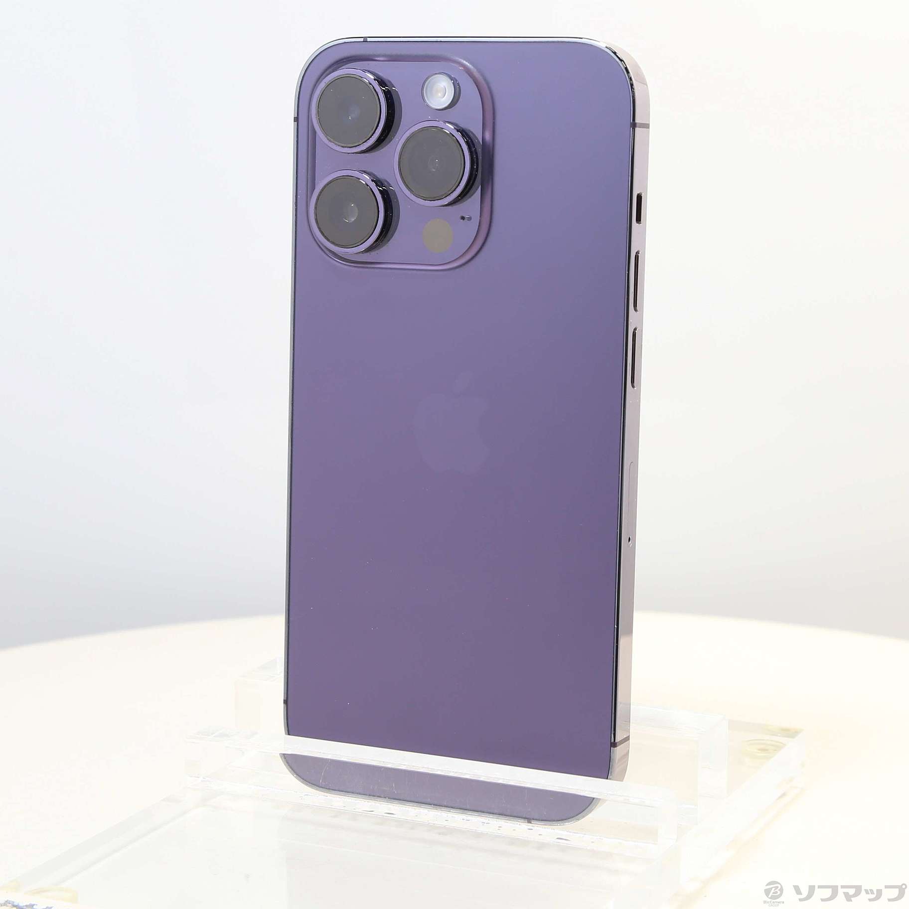 中古】セール対象品 iPhone14 Pro 256GB ディープパープル MQ1E3J／A