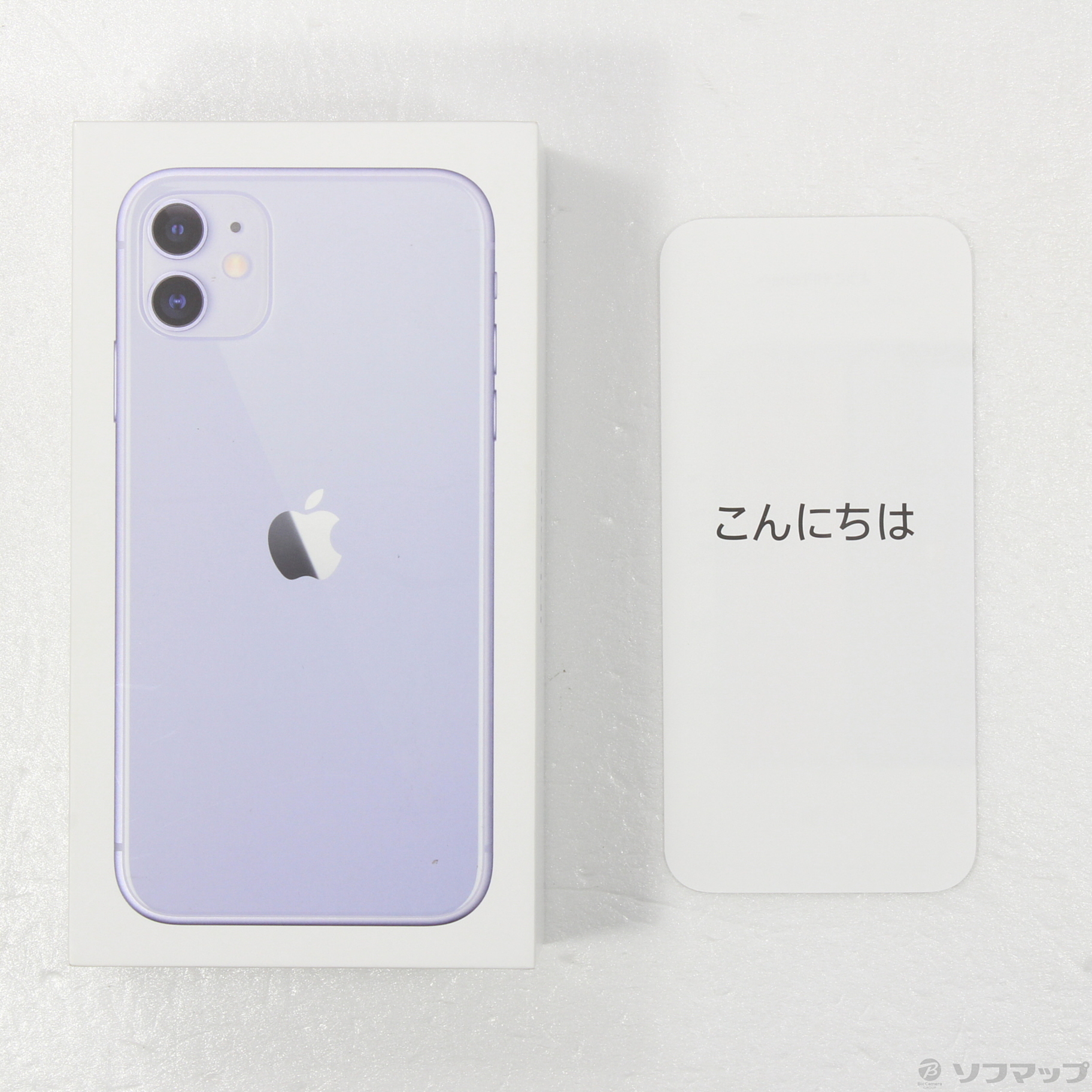 中古】セール対象品 iPhone11 64GB パープル MWLX2J／A SIMフリー