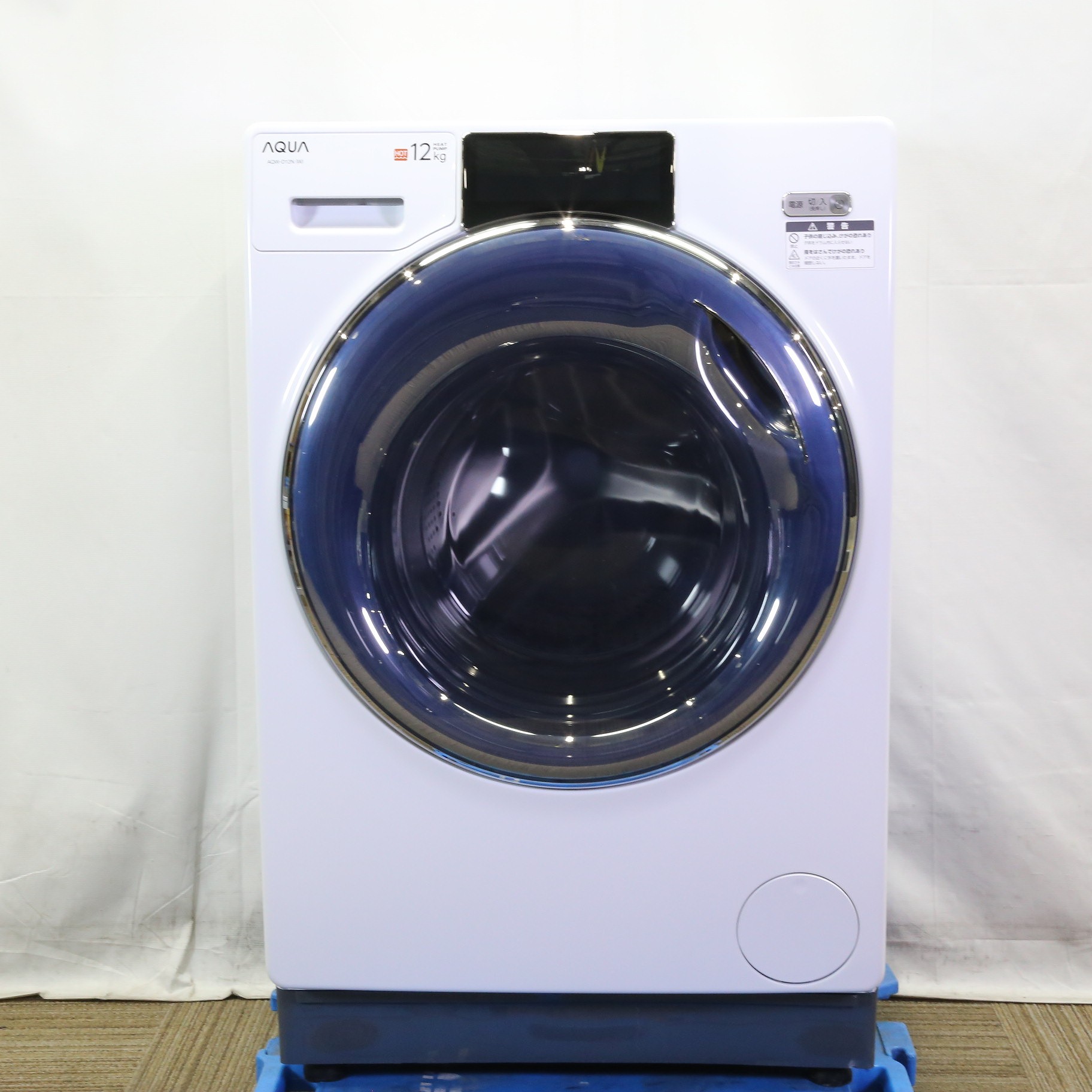 中古】〔展示品〕 ドラム式洗濯乾燥機 ホワイト AQW-D12N-W ［洗濯12.0