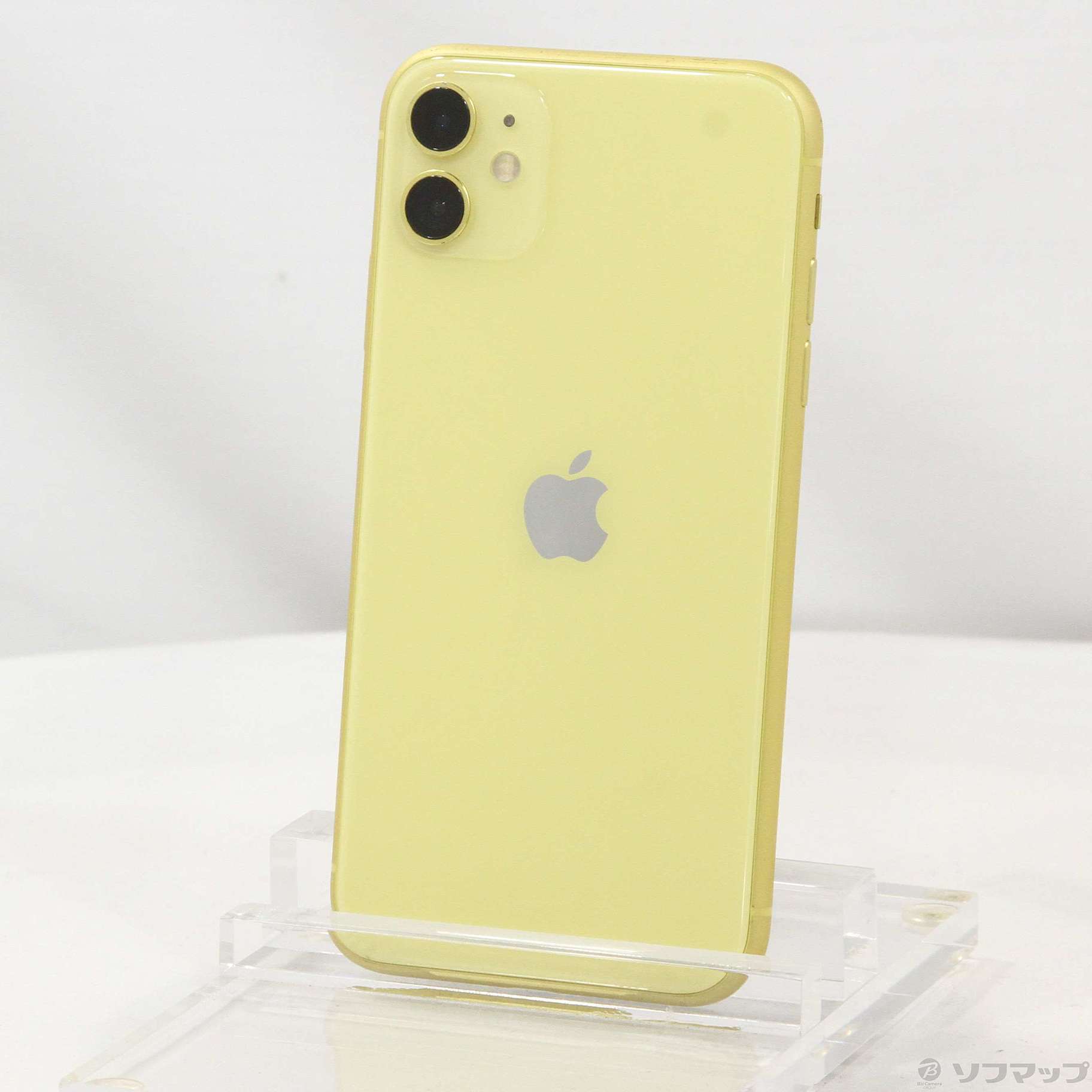 中古】iPhone11 128GB イエロー NWM42J／A SIMフリー [2133054811426