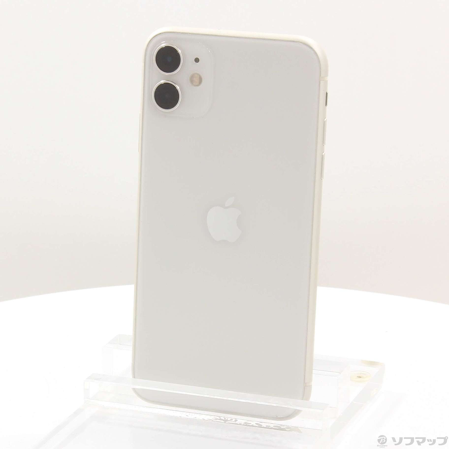 中古】iPhone11 64GB ホワイト MWLU2J／A SIMフリー [2133054254421