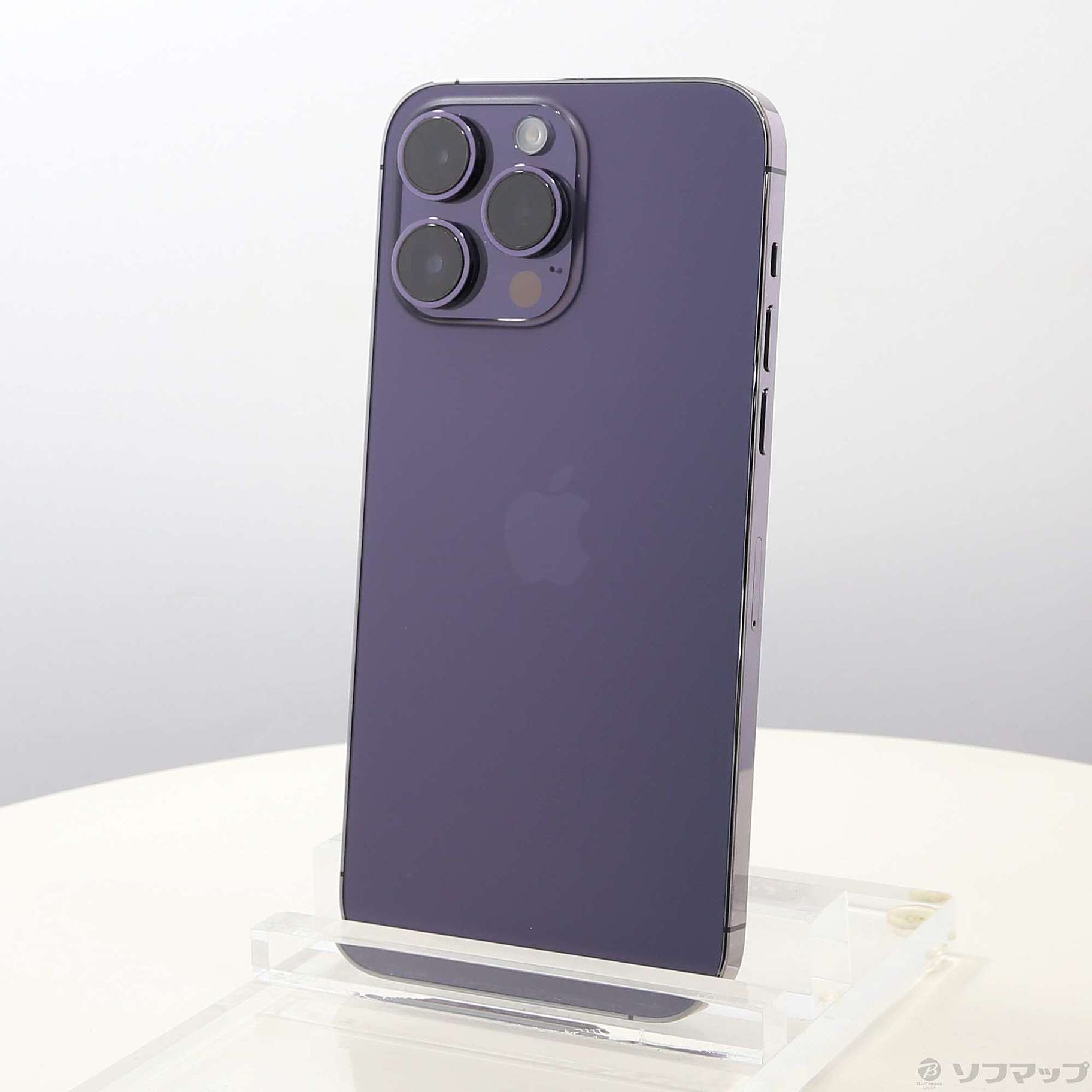 中古】iPhone14 Pro Max 256GB ディープパープル MQ9E3J／A SIMフリー
