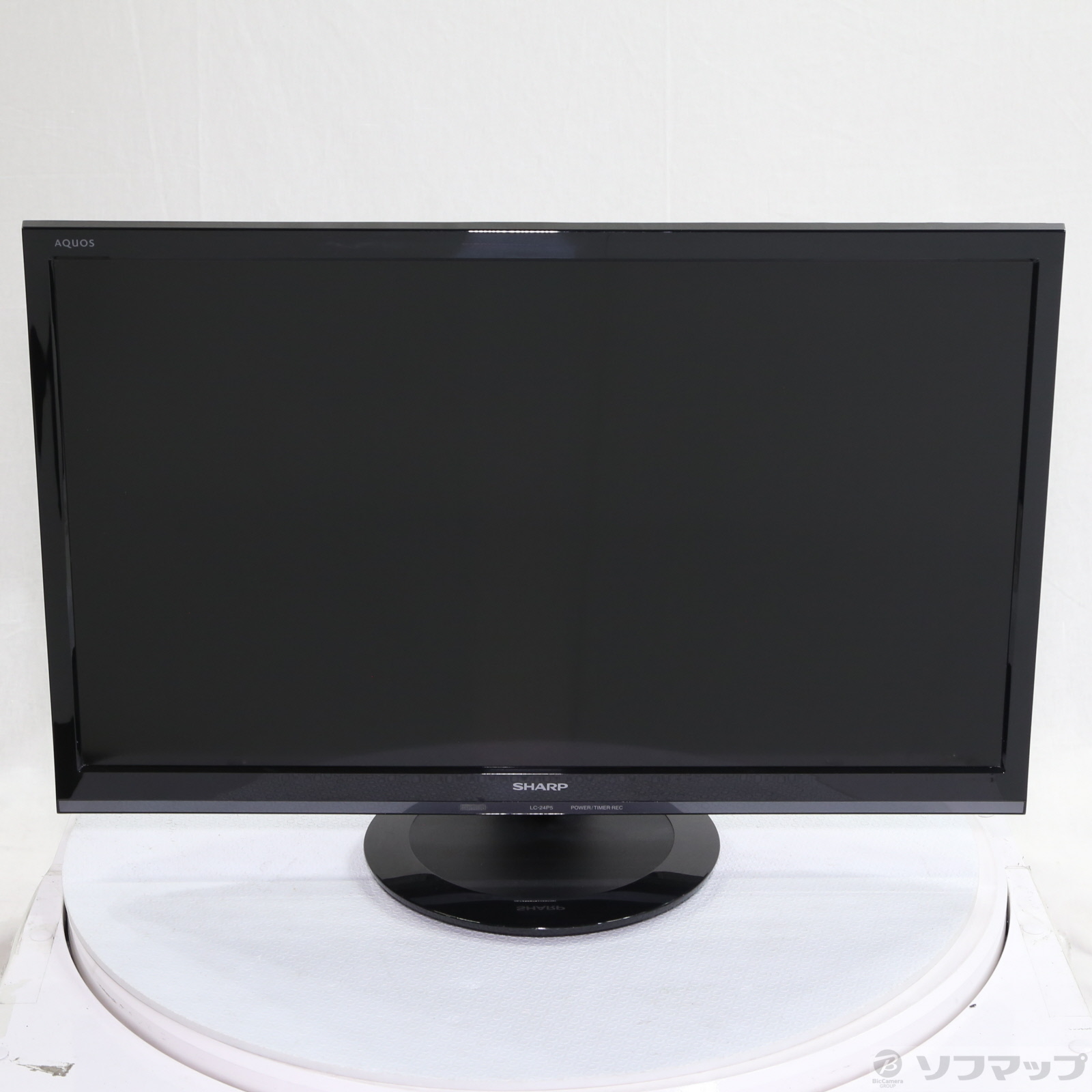中古】〔中古品〕 液晶テレビ AQUOS(アクオス) ブラック系 LC-24P5-B
