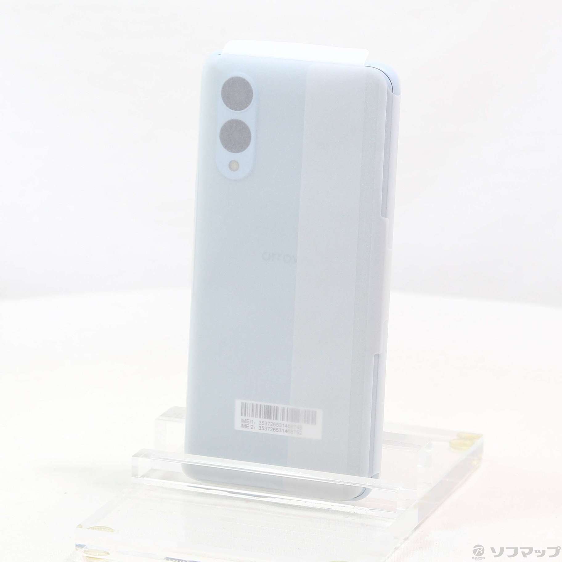 中古】arrows We2 64GB ライトブルー FCG02 au SIMフリー