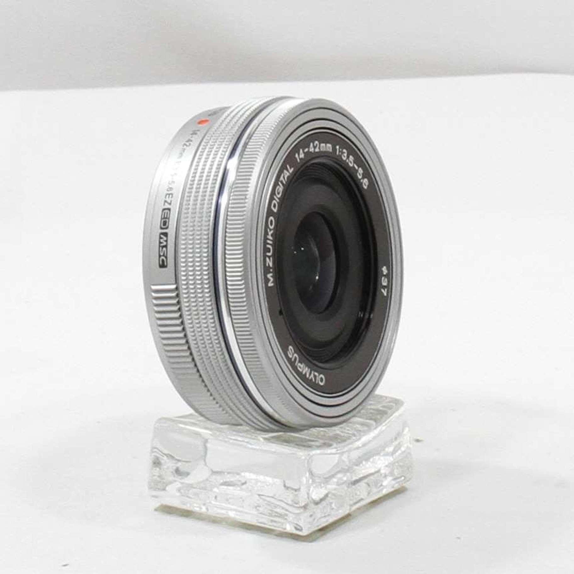中古】M.ZUIKO DIGITAL ED 14-42mm F3.5-5.6 EZ シルバー (μ4／3