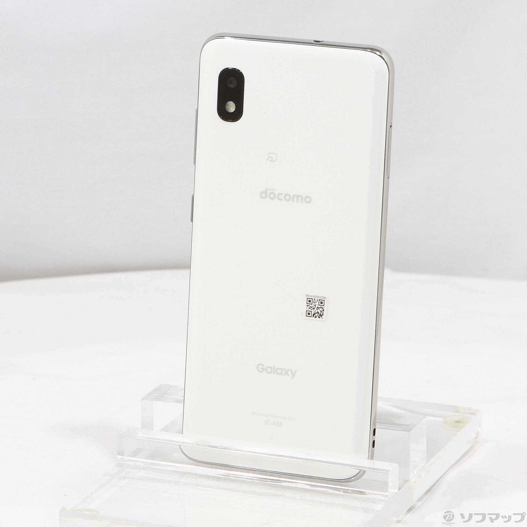 中古】GALAXY A21 64GB ホワイト SC-42A docomoロック解除SIMフリー