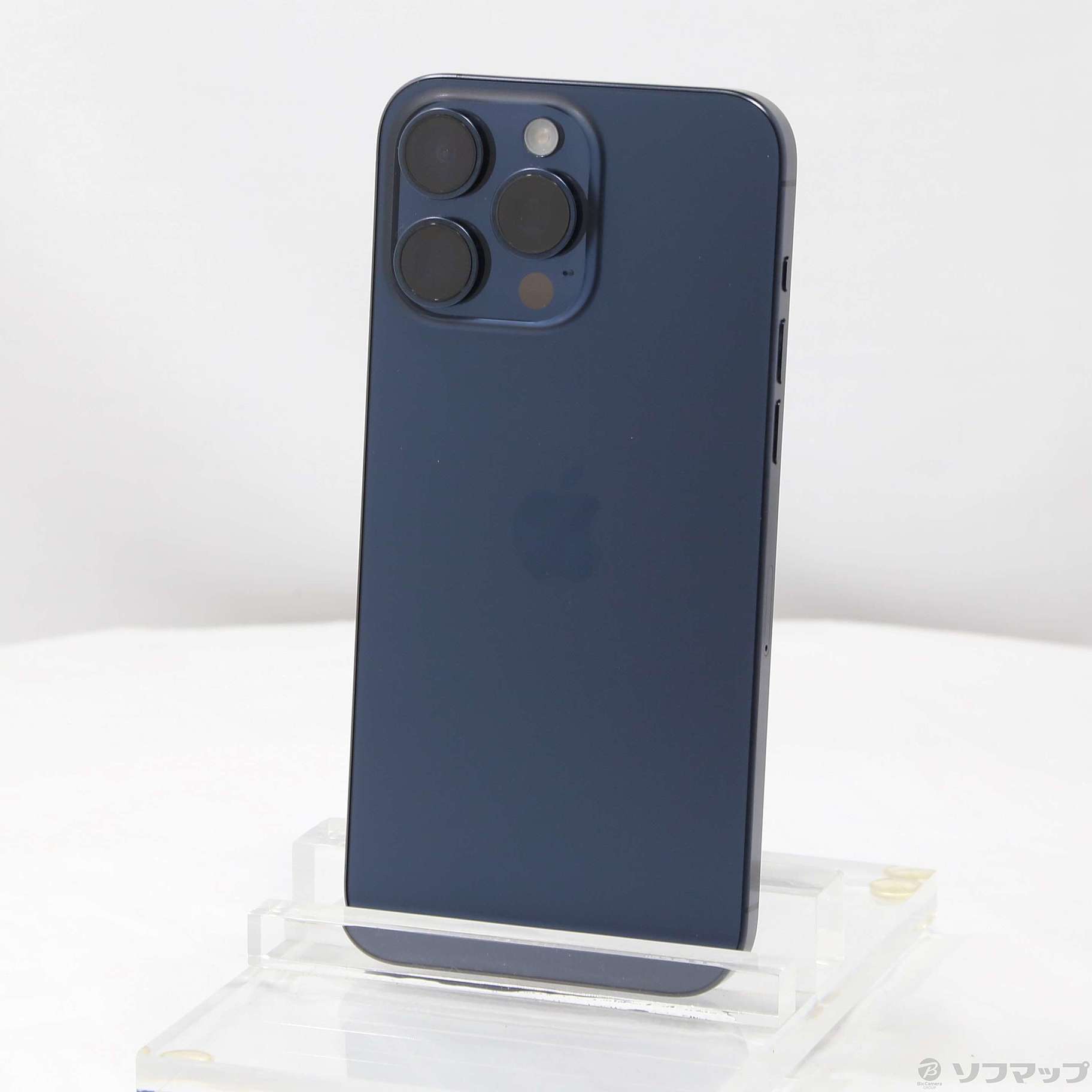 中古】iPhone15 Pro Max 256GB ブルーチタニウム MU6T3J／A SIMフリー