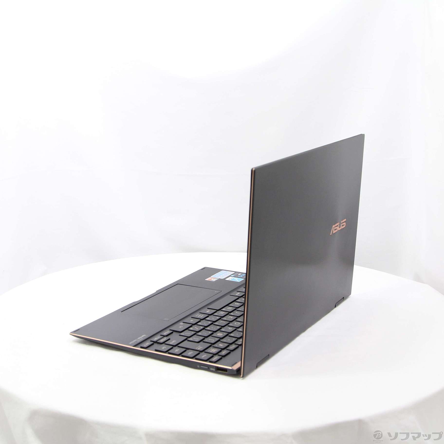 中古】ZenBook Flip S UX371EA UX371EA-HR015TS ジェードブラック