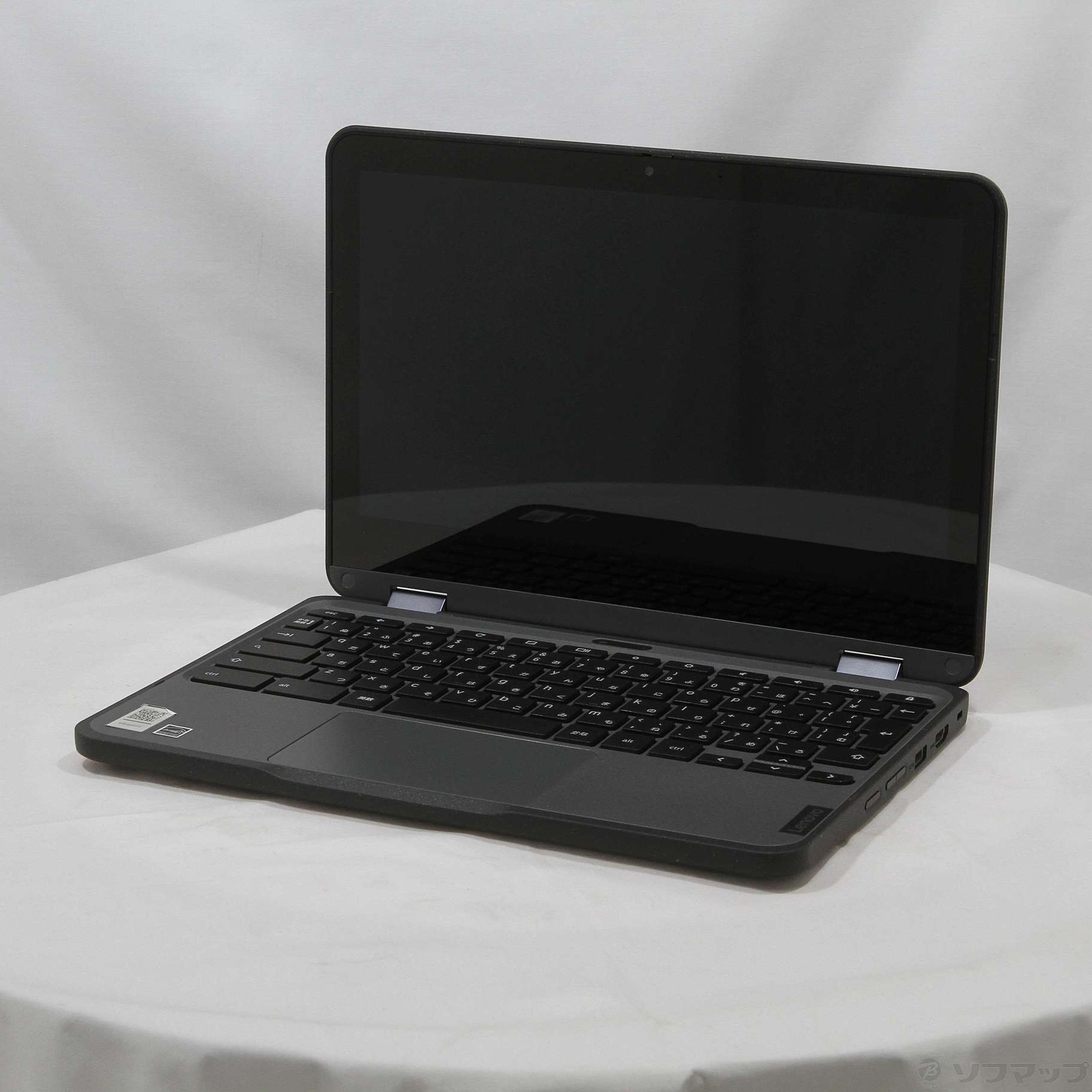 中古】Lenovo 300e Chromebook Gen3 82JA0009JP ダークグレー ［AMD