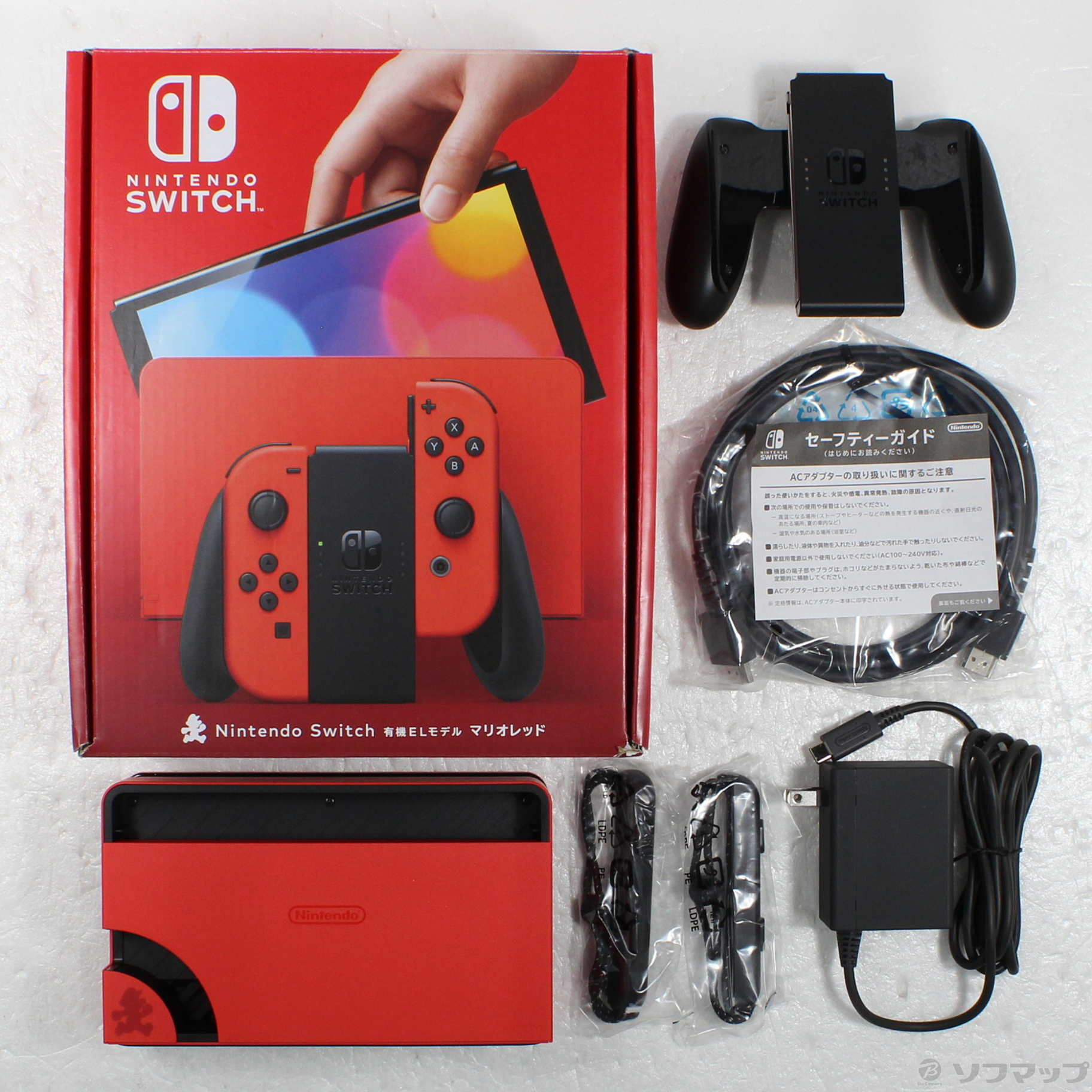 中古】Nintendo Nintendo Switch 有機ELモデル マリオレッド