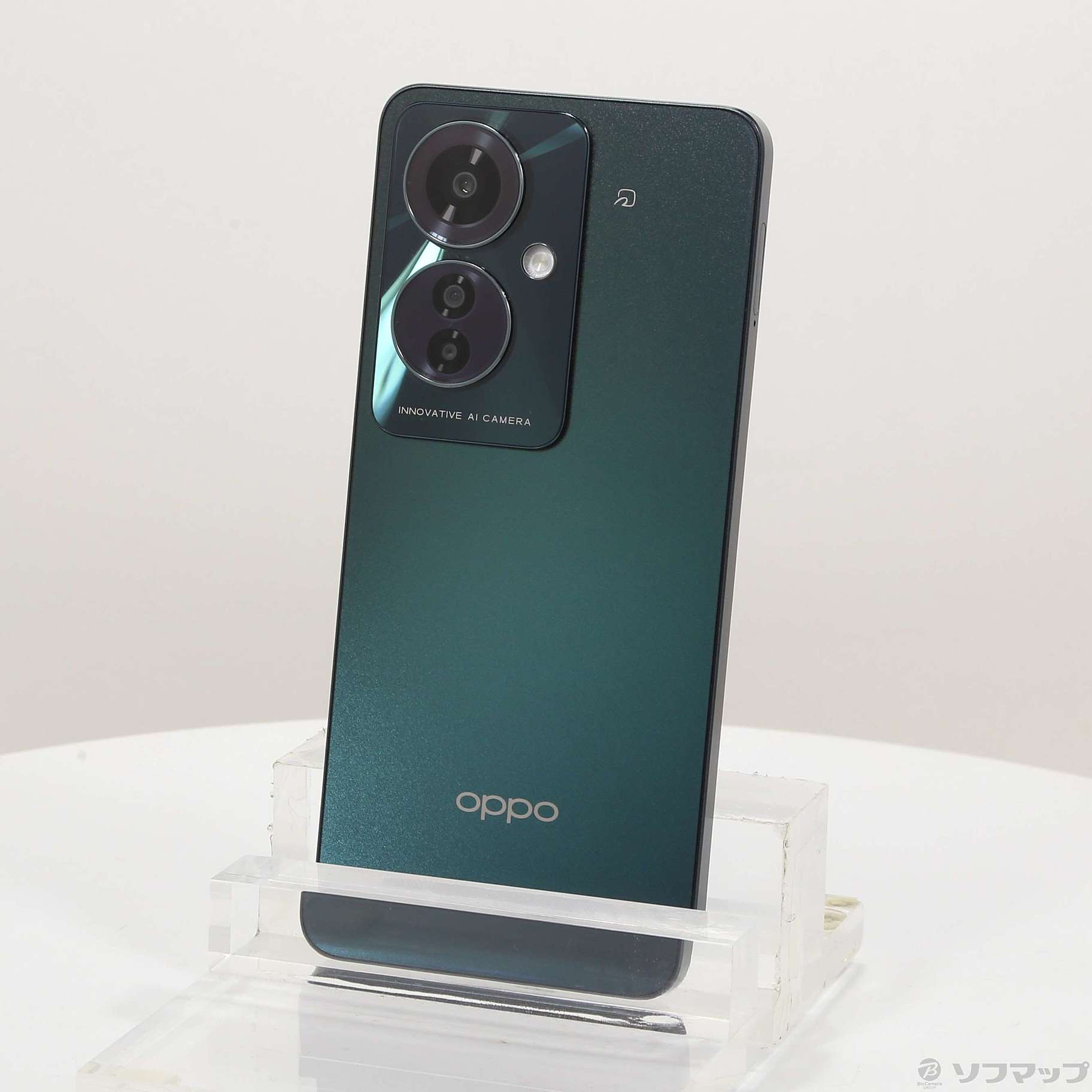 中古】OPPO Reno11 A 128GB ダークグリーン YMOPRENO11A Y!mobile SIM