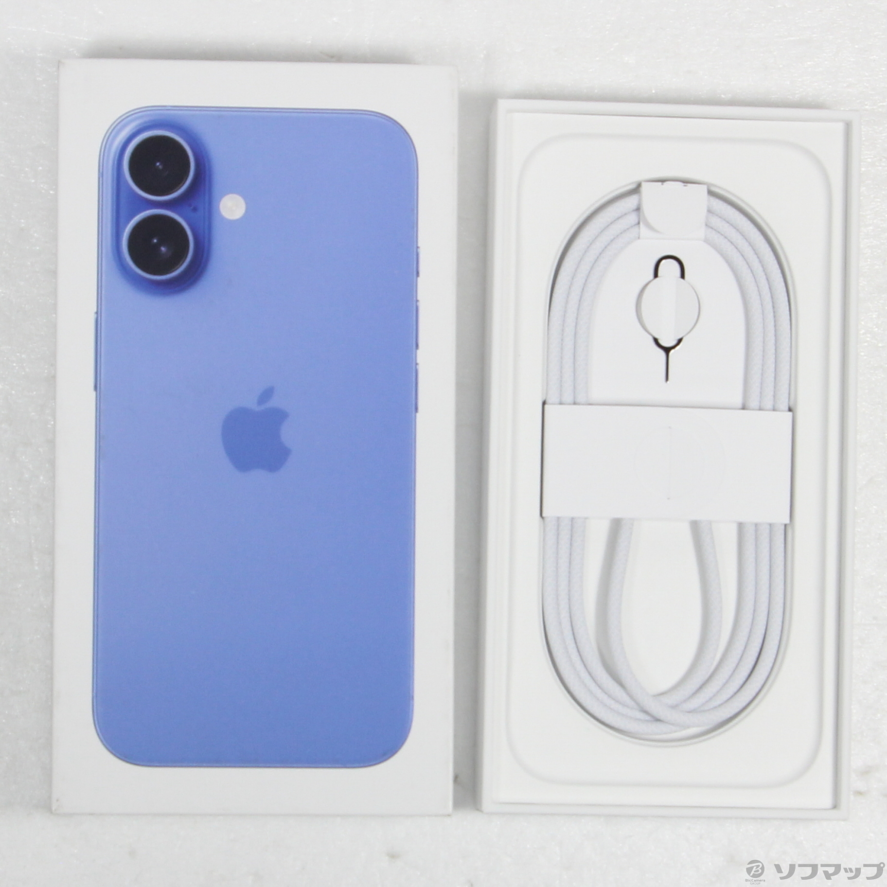 中古】iPhone16 256GB ウルトラマリン MYE03J／A SIMフリー