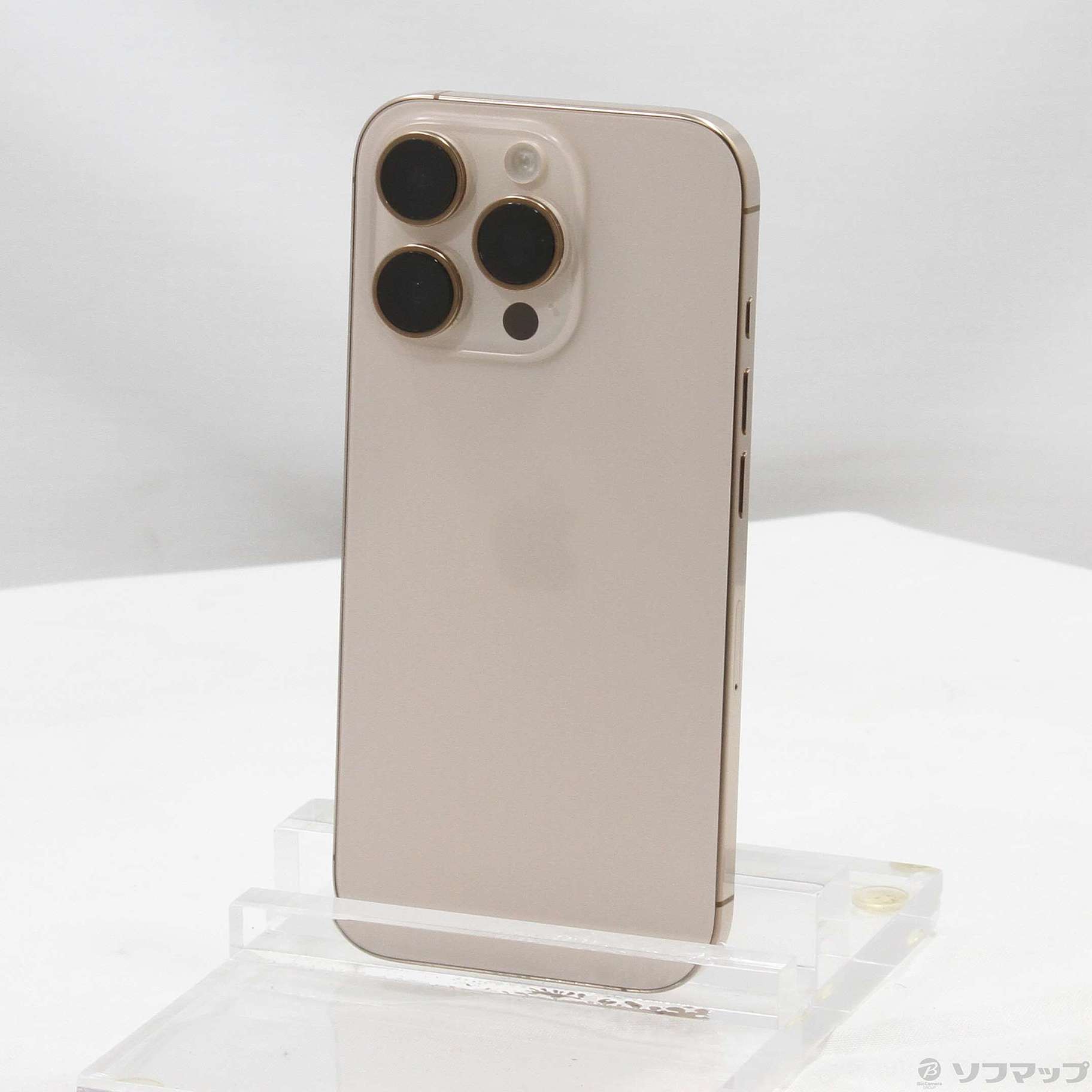 iPhone 16 Pro 128GB SIMフリー [デザートチタニウム] 中古(白ロム