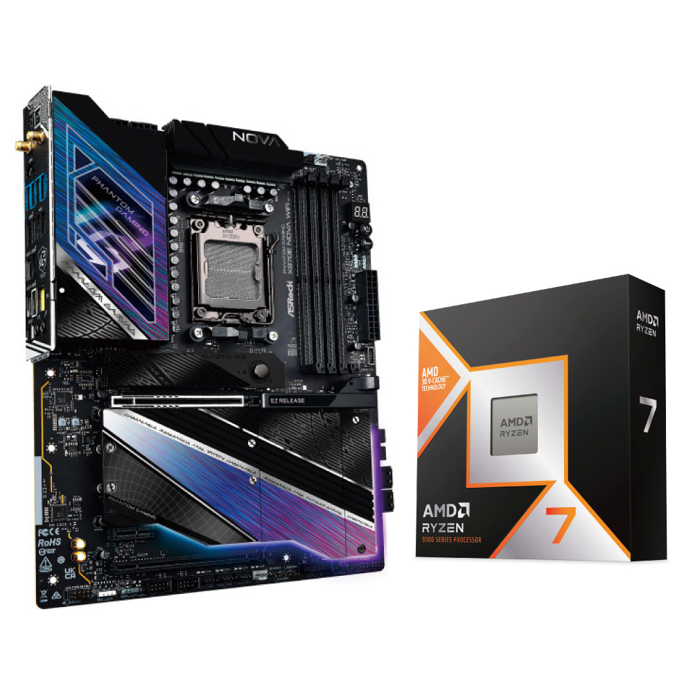 Ryzen 7 9800X3D + X870E Nova WiFi｜の通販はソフマップ[sofmap]