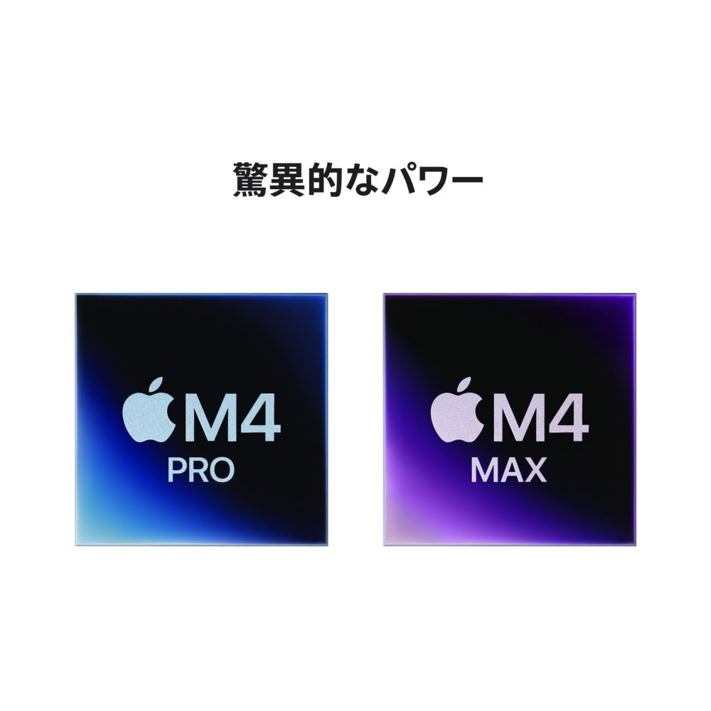 M4 Pro MBP 14 SB 12CC 16CG 24GB 512GB US スペースブラック