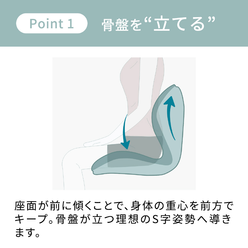 MTG 姿勢サポートシート Style PREMIUM スタイルプレミアム ブラック