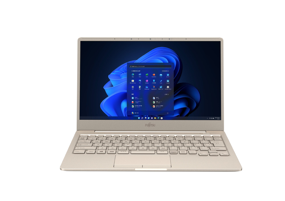 ノートパソコン LIFEBOOK CH75/F3 ベージュゴールド FMVC75F3G ［13.3