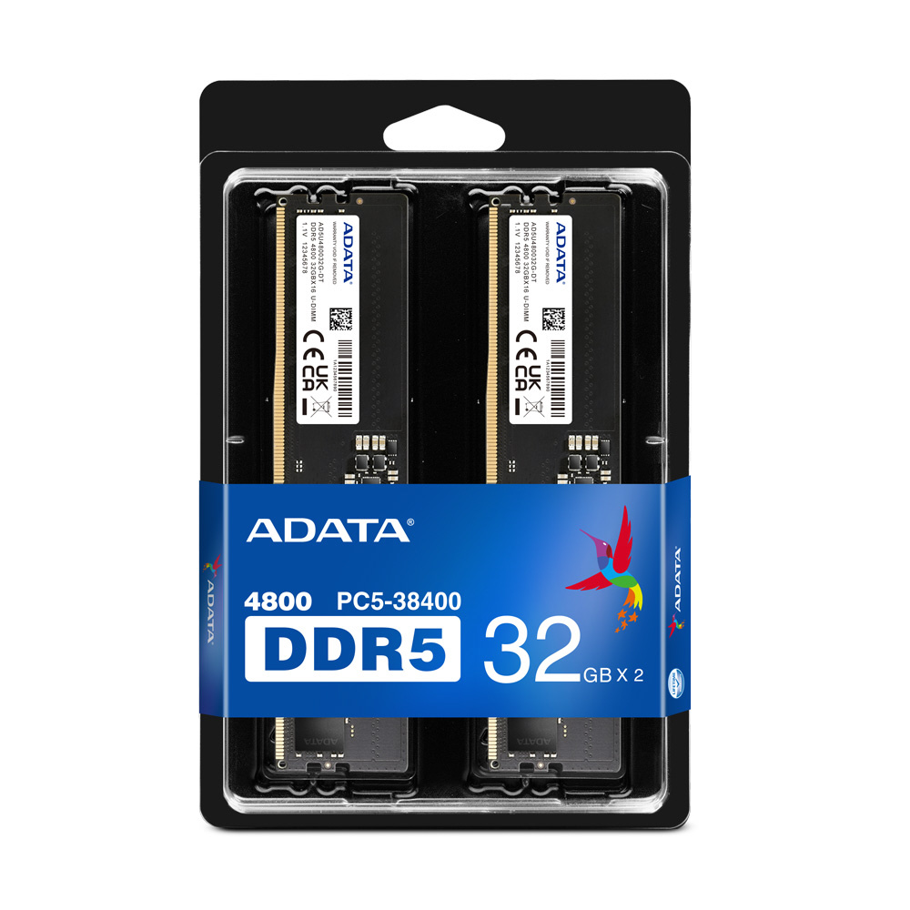 ADATA DDR5 64GB 32GBx2 メモリ メモリー ADATA DDR5-5600 64GB (32GB