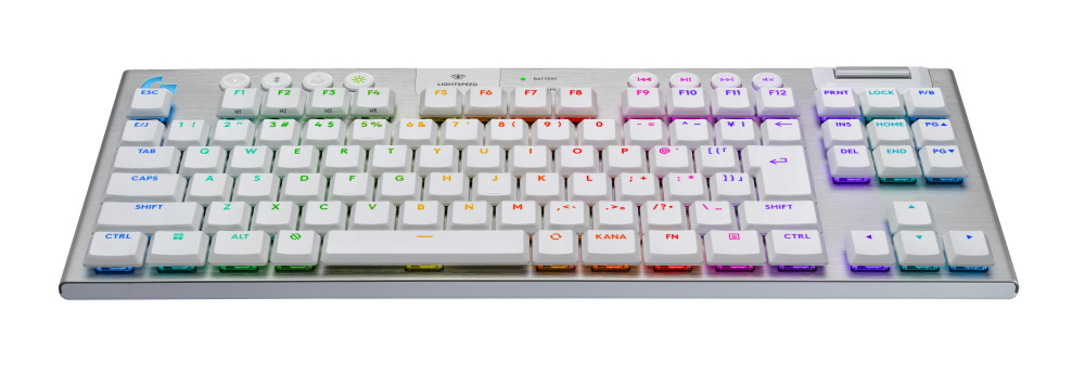 ゲーミング キーボード G915 X LIGHTSPEED TKL ホワイト G915WLX-TKL