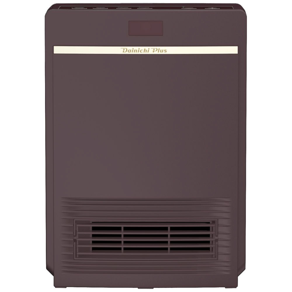 電気セラミックファンヒーター Dainichi Plus ブラウン EF-1200F-T
