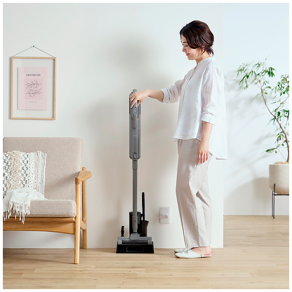 充電式紙パックスティッククリーナー グレー SBDG4PH｜の通販は