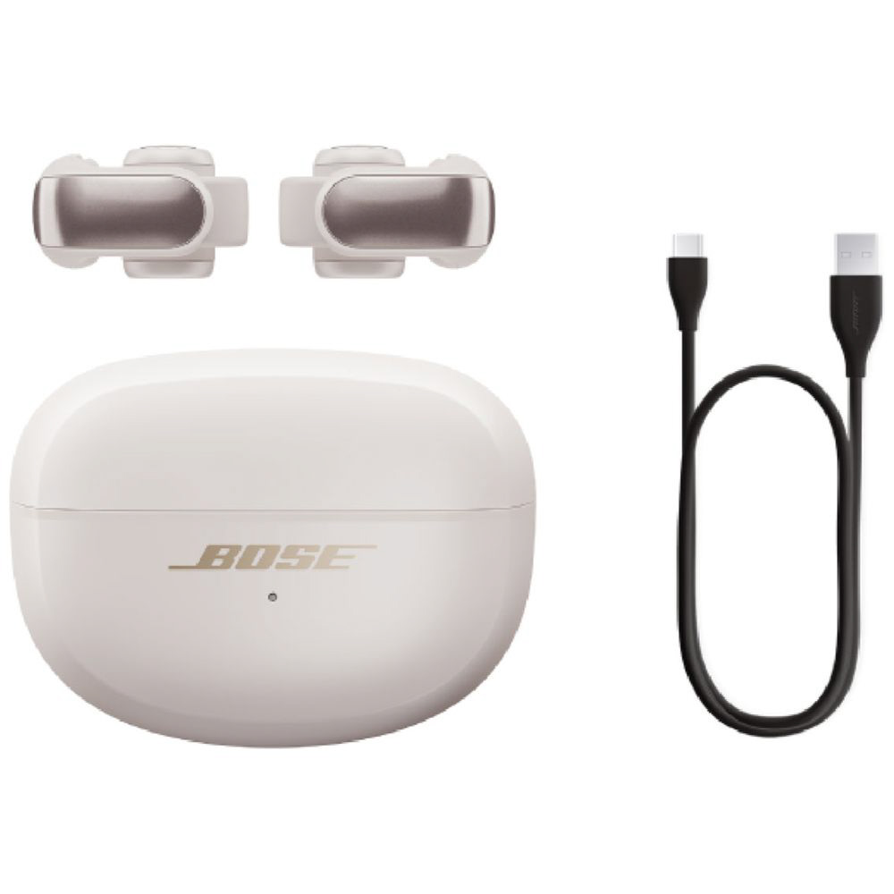 完全ワイヤレスイヤホン Bose Ultra Open Earbuds ホワイトスモーク