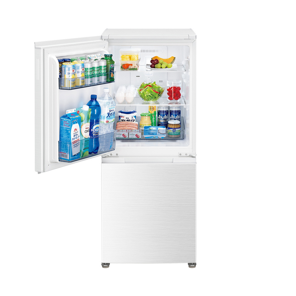 冷蔵庫 ホワイト系 SJ-D15H-W ［152L /2ドア /右開き/左開き付け替え