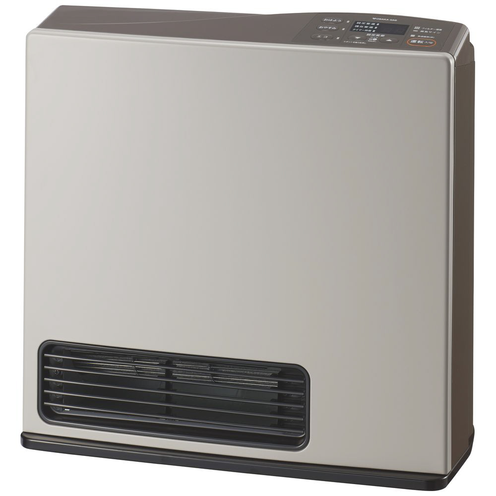 ガスファンヒーター（関西エリア限定） ラテホワイト 140-9483 ［都市