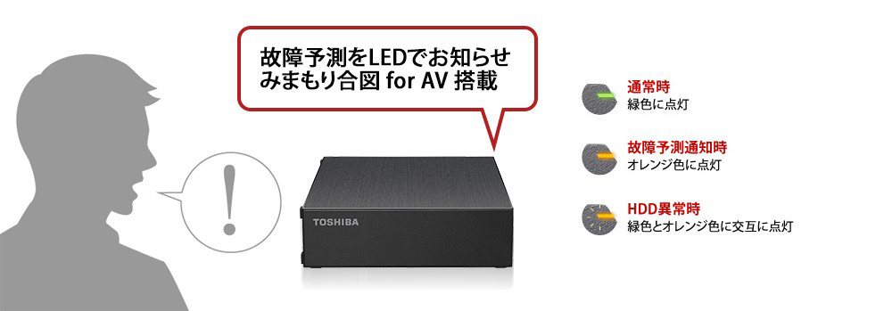 HD-TDA6U3-B ［据え置き型 /6TB］ 外付けHDD USB-A接続 TOSHIBA Canvio