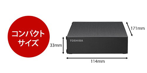HD-TDA6U3-B ［据え置き型 /6TB］ 外付けHDD USB-A接続 TOSHIBA Canvio