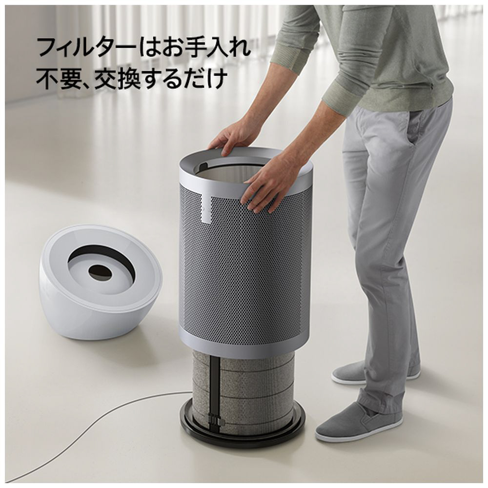 Dyson Purifier Big+Quiet 空気清浄機 dyson ホワイト/シルバー BP02WS