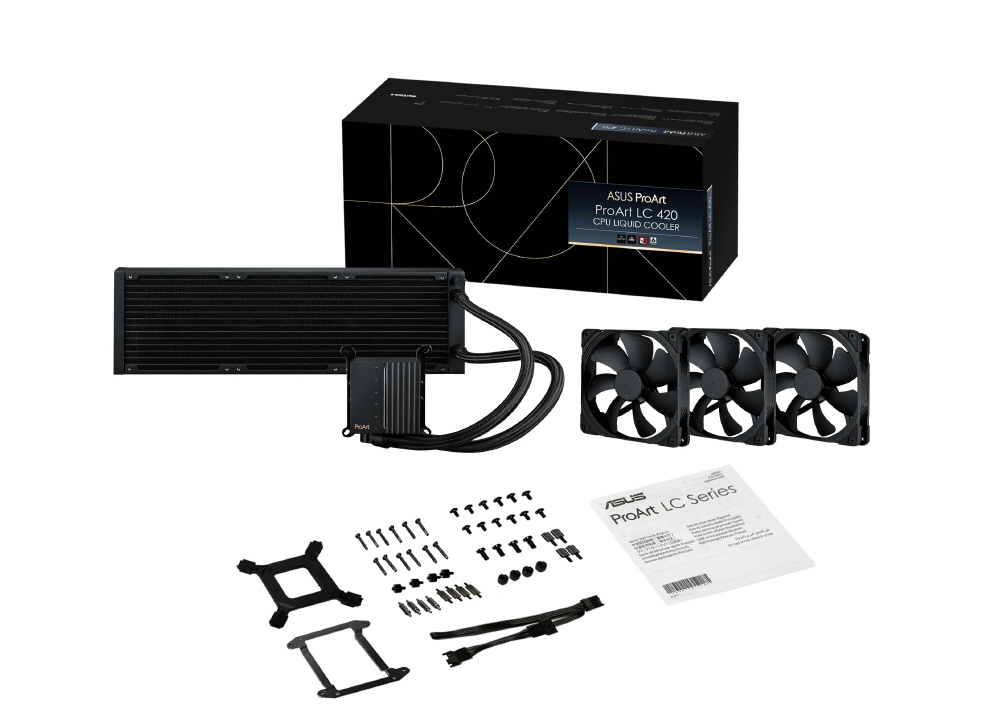 水冷CPUクーラー 140mmファンx3 [LGA1700/1200/115x・AM4/AM5] ProArt