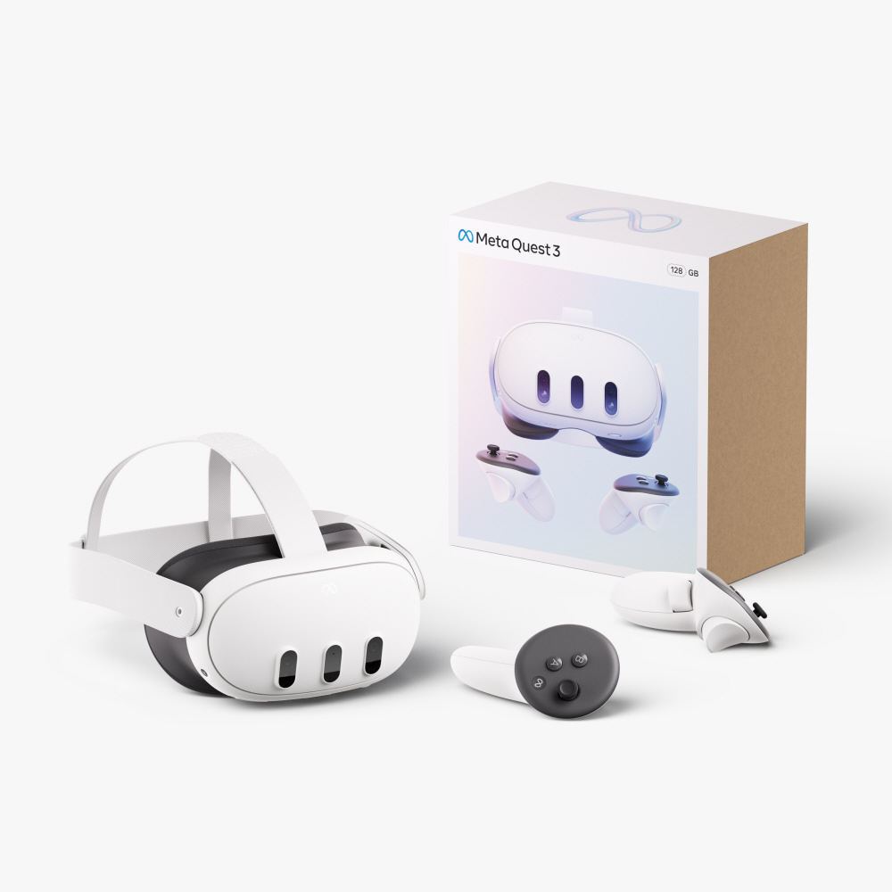 Meta Quest 3 128GB ムーンストーンホワイト 899-00591-01｜の通販は