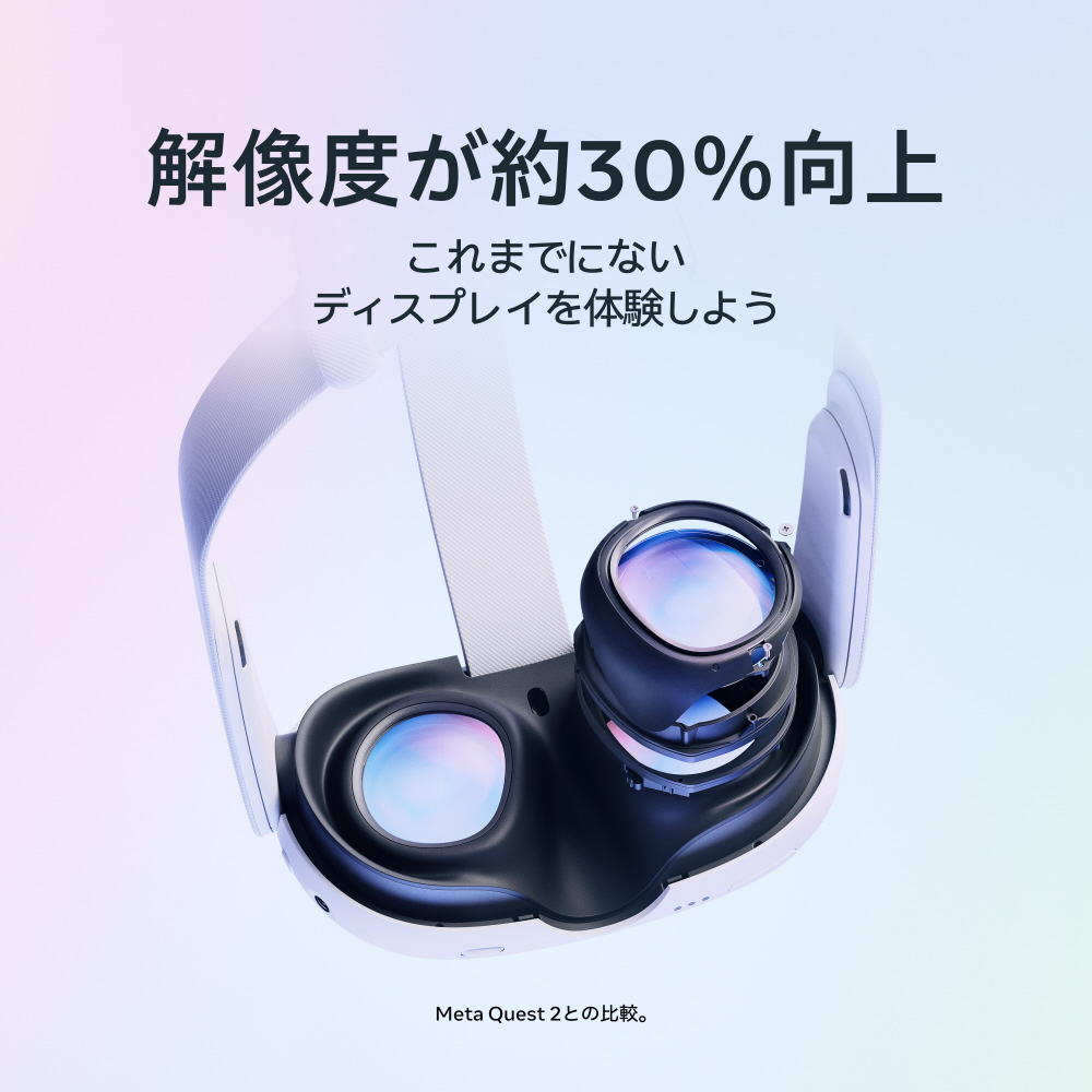 Meta Quest 3 512GB (旧Oculus) [VRヘッドセット /解像度が30％向上 /2