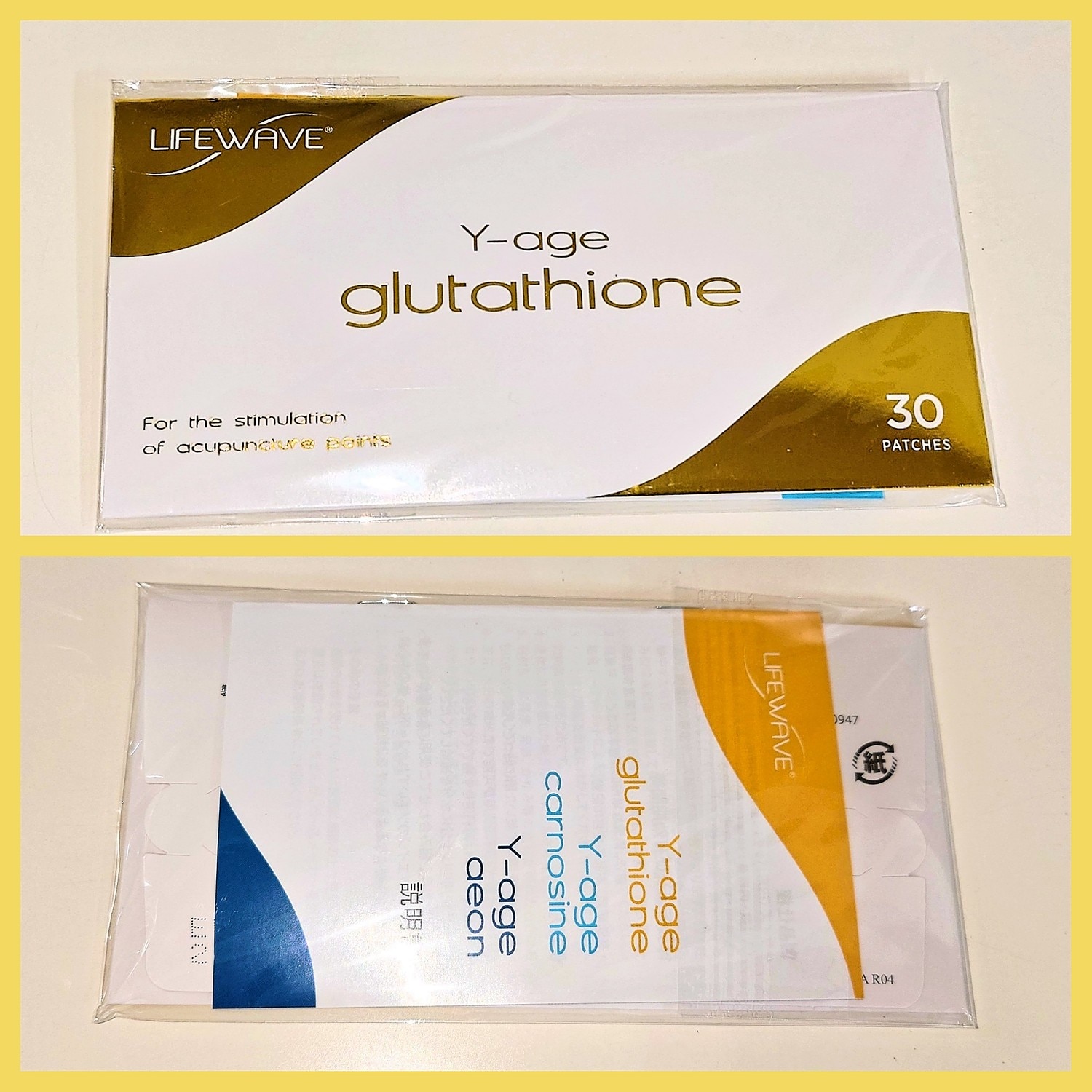 楽天市場】Yエイジ G（グルタチオン） 30パッチ LIFEWAVE ライフ