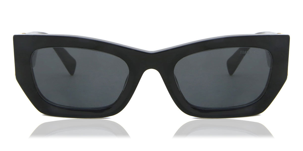 Miu Miu MU09WS 1AB5S0 ウェリントン ブラック サングラス