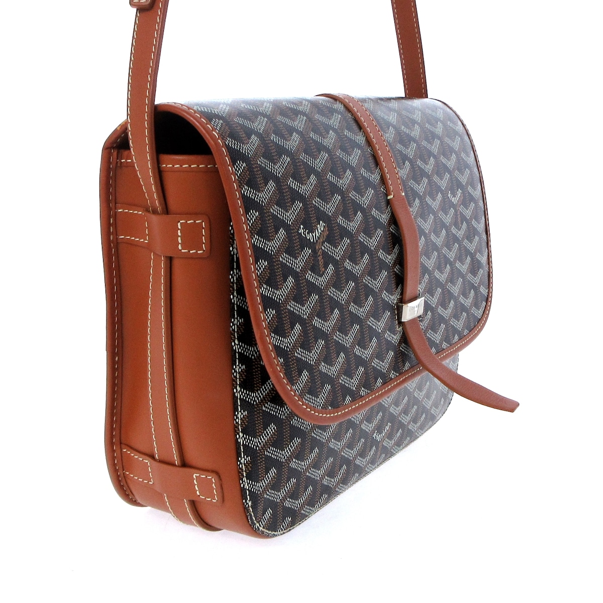 ゴヤール/ショルダーバッグ/ベルヴェデール2 MM/ブラウン×黒