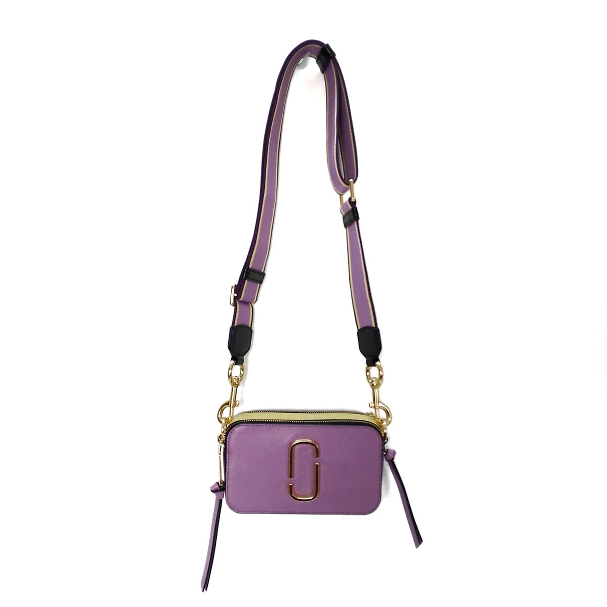 マークジェイコブス/ショルダーバッグ/ザ スナップショット/パープル