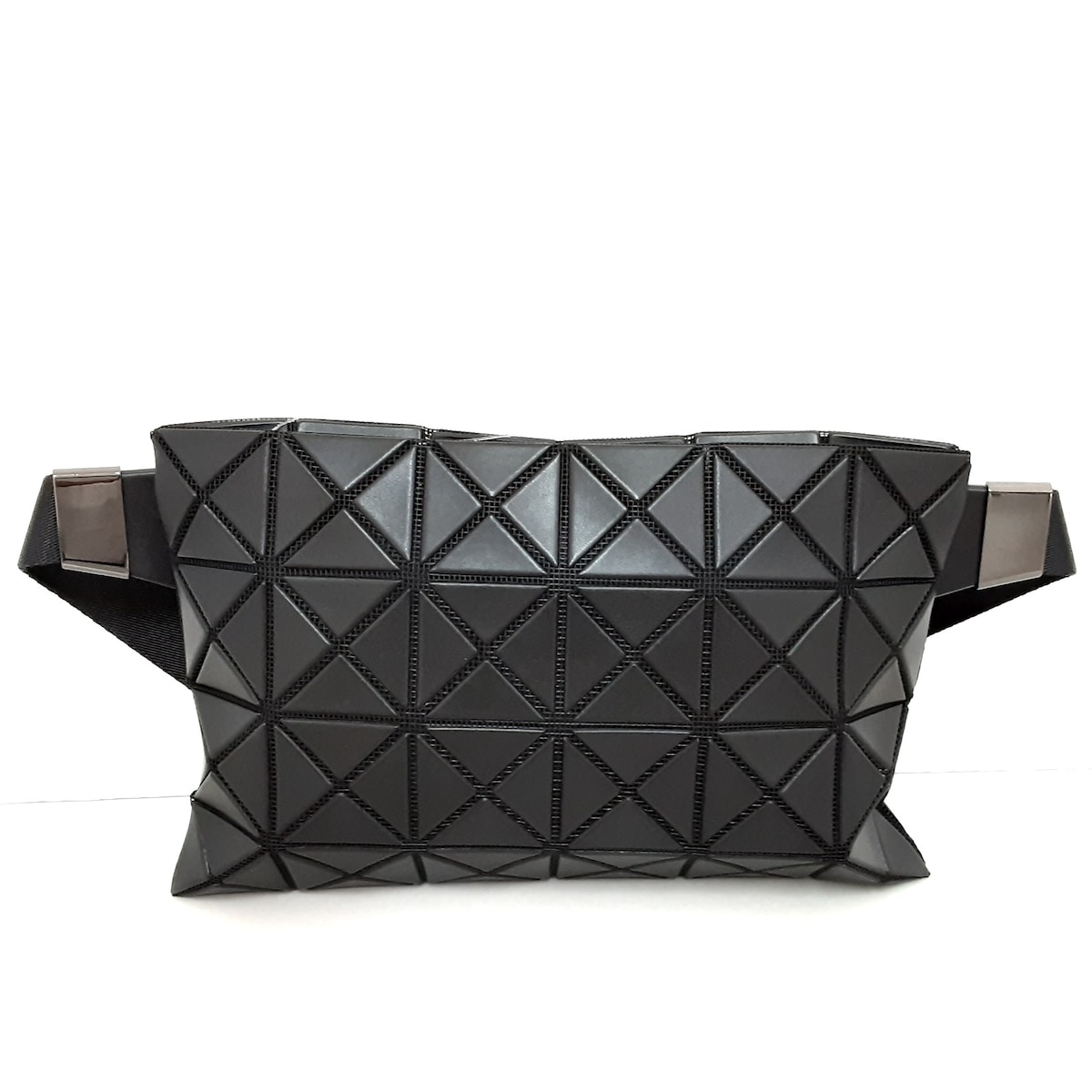 バオバオイッセイミヤケ/ウエストポーチ/黒/PVC(塩化ビニール