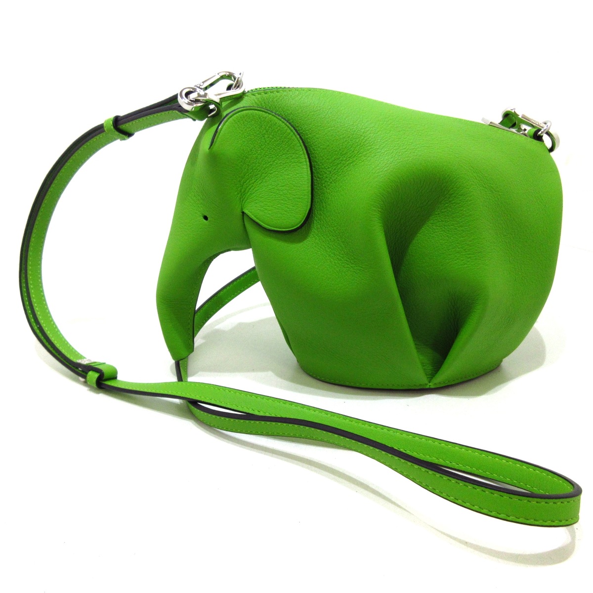 未使用に近い ロエベ ショルダーバッグ エレファント アナグラム